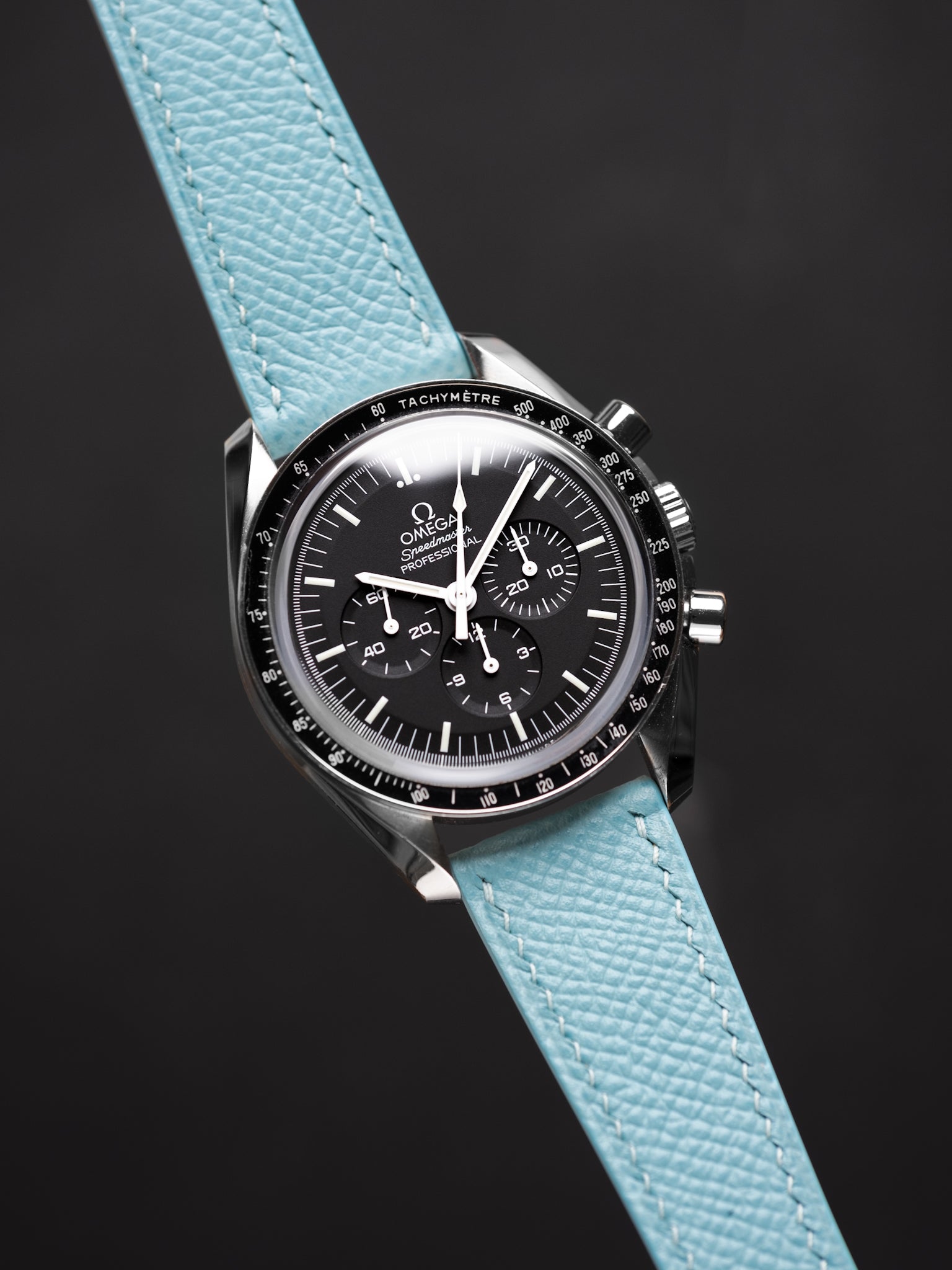 Tiff Blue Epsom Strap