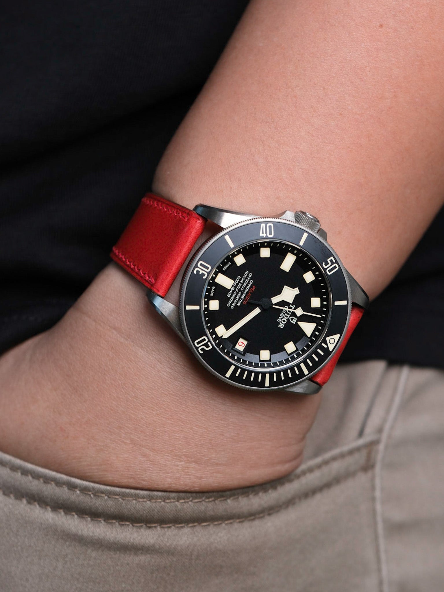 Red Buttero Strap