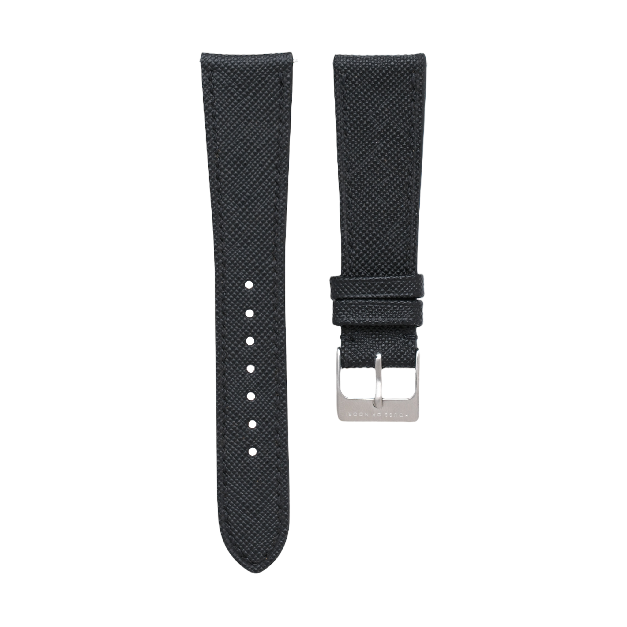 Black Saffiano Strap