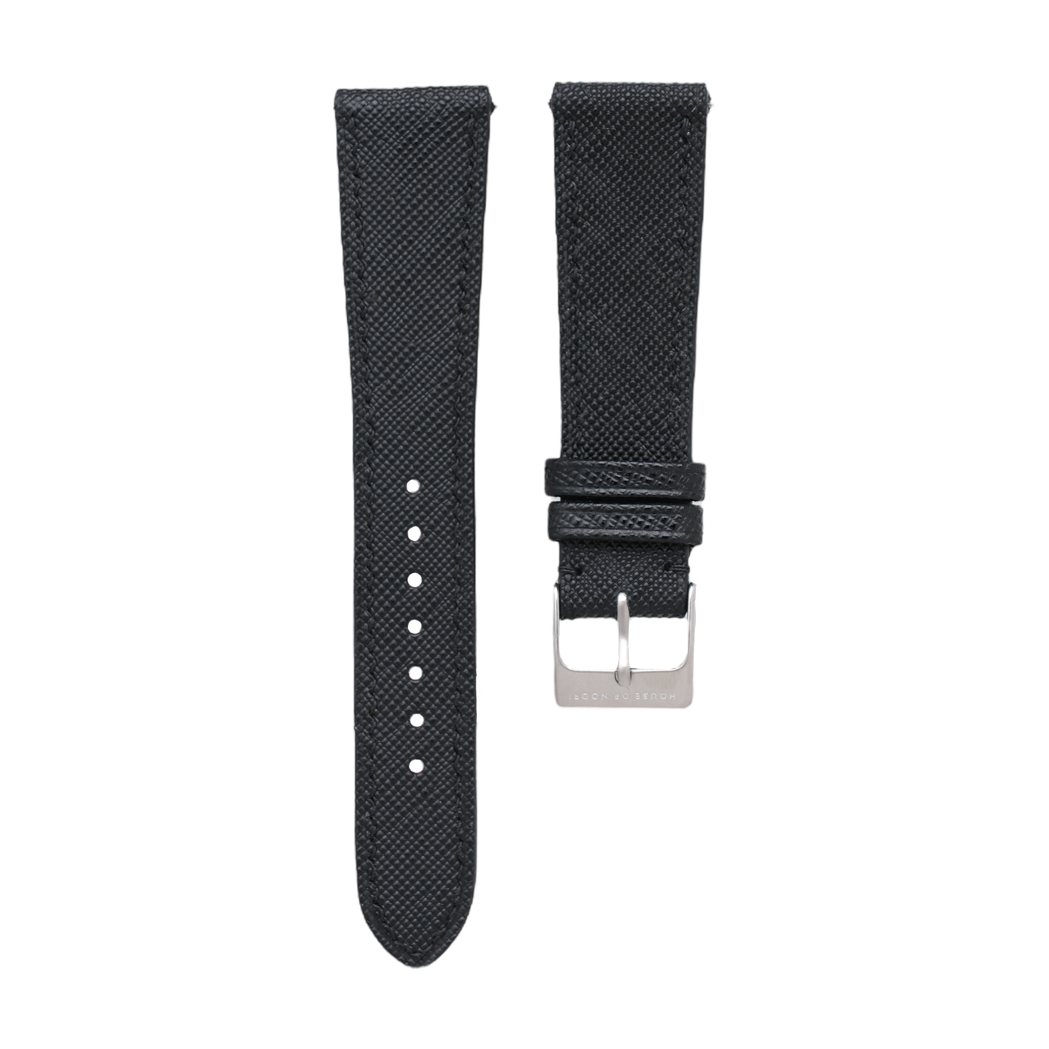 Black Saffiano Strap