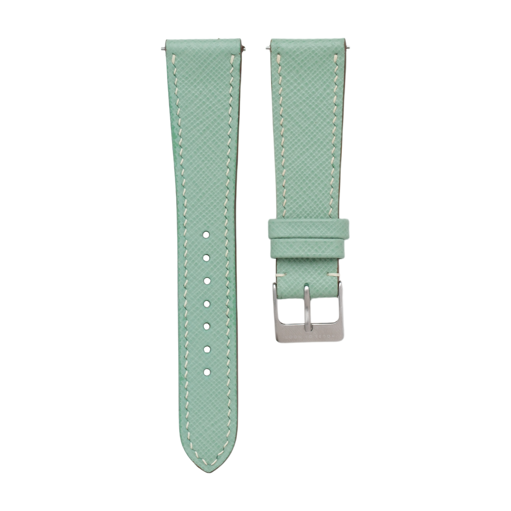 Pistache Saffiano Strap