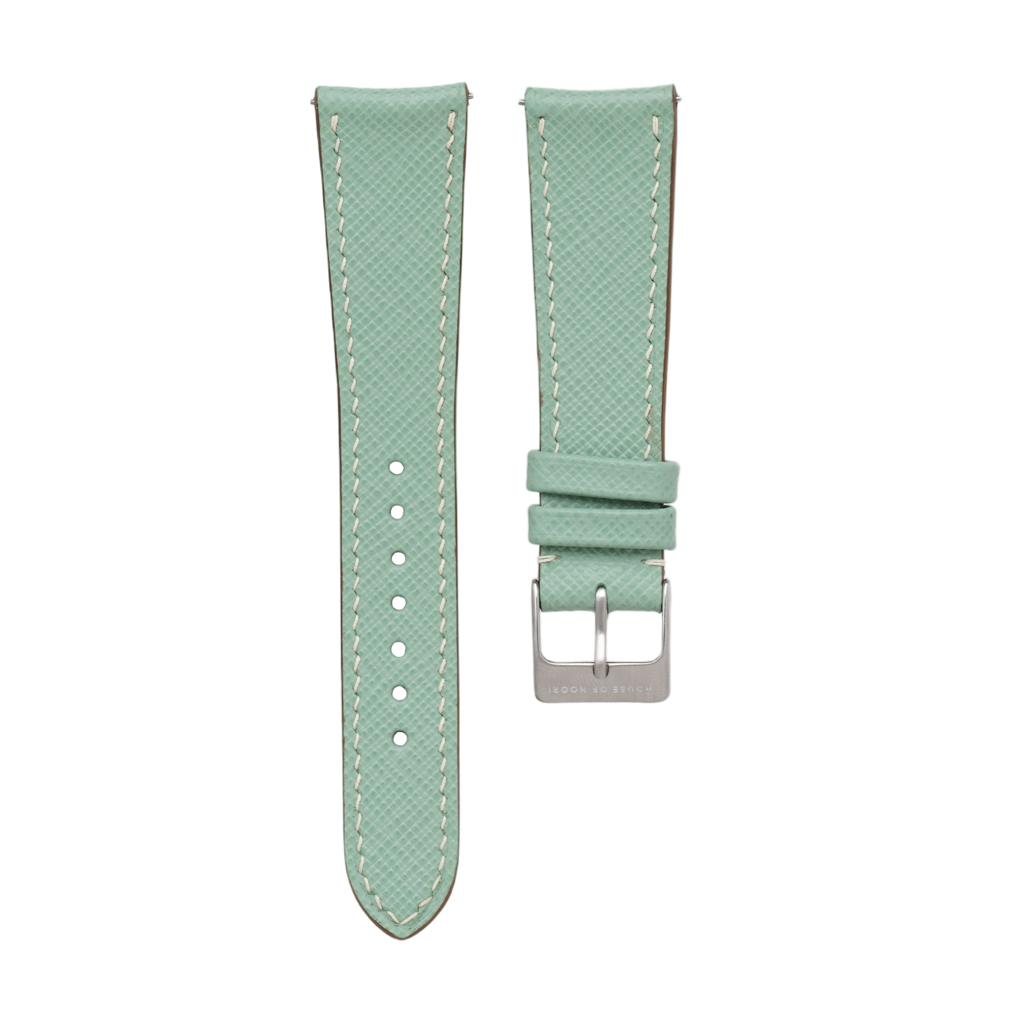 Pistache Saffiano Strap